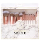 Spectrum Everyday Sets White Marbleous 12 Piece Makeup Brush Set