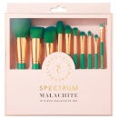 Spectrum Malachite 10 Piece Malachite Green Makeup Brush Set