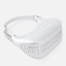 Love Moschino Borsa Giant Metallic Faux Leather Bag