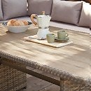 Matara rattan corner sofa dining on sale