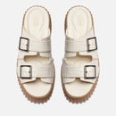 Clarks Women's Torhill Cros-Effect Leather Sandals - UK 3