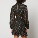 Never Fully Dressed Azealia Fil Coupé Mini Dress - UK 6
