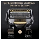 Braun Series 9 Pro+ 9577cc Elektrorasierer | Mit Braun Clean & Renew Ersatzkartuschen für elektrische Rasierer