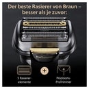 Braun Series 9 Pro+ 9567cc Elektrorasierer | Mit Braun Clean & Renew Kartuschen Nachfüllpackung