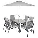 Rowly 8 piece garden dining deals set