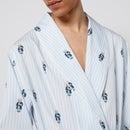 Polo Ralph Lauren Printed Striped Cotton Dressing Gown - S/M