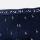 Polo Ralph Lauren Three-Pack Cotton Trunks - S