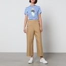 Polo Ralph Lauren Bear Striped Cotton-Jersey T-Shirt - XS