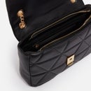 Valentino Carnaby Flap Quilted Faux Leather Bag