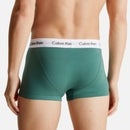 Calvin Klein 3-Pack Low Rise Cotton-Blend Trunks - S