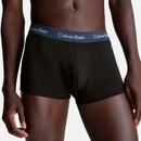 Calvin Klein 7-Pack Low Rise Cotton-Blend Trunks - XL