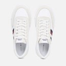 Tommy Hilfiger Men's Leather Cupsole Trainers - UK 7