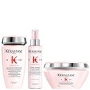 Kérastase Bundles Trio: Genesis Bain Nutri-Fortifiant 250ml, Masque Reconstituant 200ml & Defense Thermique 150ml