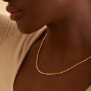 Oma The Label The Ekan 18 Karat Gold-Plated Chain Necklace