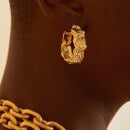 Oma The Label The Natural Hoop 18 Karat Gold Plated Earrings