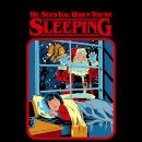 Steven Rhodes He Sees You When You're Sleeping Sweatshirt - Black