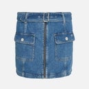 Tommy Jeans Belted Denim Mini Skirt - W31