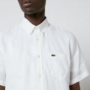 Lacoste Short Sleeved Linen Shirt - S