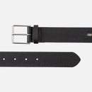 Paul Smith Stripe Detail Grained Leather Belt - W34