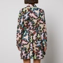 Never Fully Dressed Lauren Cotton and Linen-Blend Shirt Dress - UK 12