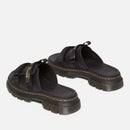 Dr. Martens Ayce II Leather and Webbing Slide Sandals - UK 7