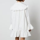 Sister Jane Curious Collar Cotton-Poplin Mini Dress - XS/UK 6