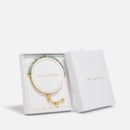Joma Jewellery Manifestones Aventurine Opportunity Gold-Plated Bracelet