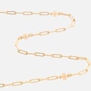 Tory Burch Good Luck 18-Karat Gold-Plated Necklace