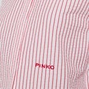 Pinko Bridport 1 Rigato Striped Seersucker Shirt - S