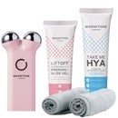 مجموعة مكونة من جهاز ليفتأوف ميكروكرنت وجلتيك مي هيا وقطعة قماش وايبأوت من MAGNITONE London