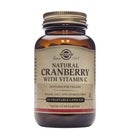 Solgar Vitamins Natural Cranberry with Vitamin C Vegetable Capsules x 60