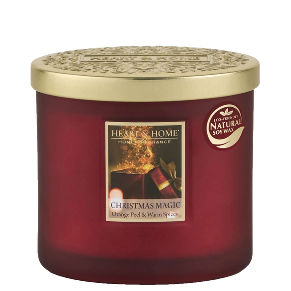 Heart & Home Candles Twin Wick Candle Christmas Magic 220g