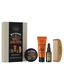 Scottish Fine Soaps Men'S Grooming Thistle & Black Pepper Face & Beard Kit