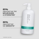 Philip Kingsley Body Building Shampoo 1000ml and Moisture Balancing Conditioner 1000ml Duo