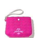 Sol de Janeiro Pink Wristlet Bag