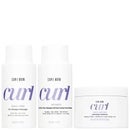 Color Wow Trio: Snag-Free Pre-Shampoo Detangler 295ml, Hooked Shampoo 295ml & Coco-Motion Lubricating Conditioner 295ml