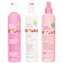 milk_shake Trio: Flower Power Colour Maintainer Shampoo 300ml, Conditioner 300ml & Leave-In Conditioner 350ml