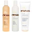milk_shake Trio: Curl Passion Shampoo 300ml, Curl Passion Conditioner 300ml & Curl Passion Perfectionist 200ml
