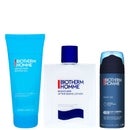 Biotherm Bundles Trio: Homme Aftershave Lotion 100ml, Shower Gel 200ml & Antiperspirant Roll-On 75ml