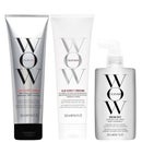 Color Wow Trio: Color Security Shampoo 250ml, Conditioner for Normal to Thick Hair 250ml and Dream Coat Supernatural 200ml