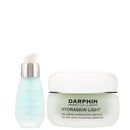 Darphin Duo: Hydraskin Intensive Skin-Hydrating Serum 30ml & Light Gel Cream for Normal to Combination Skin 50ml