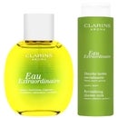 Clarins Bundles Duo: Eau Extraordinaire Treatment Fragrance 100ml & Eau Extraordinaire Revitalizing Shower Milk 200ml