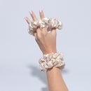 SILKE London Hair Scrunchies - Cream