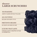 SILKE London Hair Scrunchies - Black