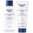 Eucerin Bundles Duo: UreaRepair Plus 10% Urea Lotion 250ml & Foot Cream 100ml
