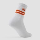 MP X Aleksandra 3pk Crew Socks - Coffee / Tangerine