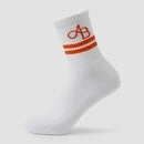 MP X Aleksandra 3pk Crew Socks - Coffee / Tangerine