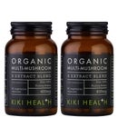 KIKI Health Organic Multi-Mushroom 8 Extract Blend Vegicaps 2 x 60