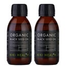 KIKI Health Bundles Organic Black Seed Oil 2 x 125ml