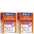 Bioglan Bundles Active Curcumin High Strength Turmeric 12,640 MG 2 x 30 Tablets